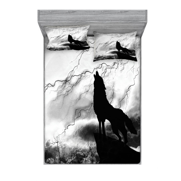 East Urban Home Wolf Sheet Set Wayfair